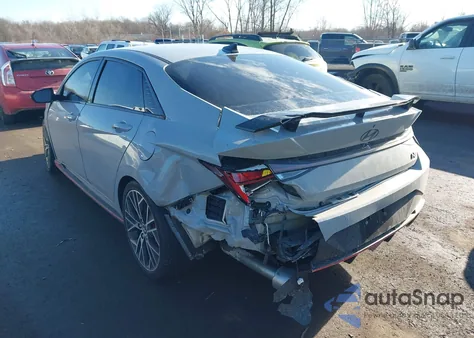 2023 Hyundai Elantra N z USA, uszkodzony, nr VIN KMHLW4AK1PU015981